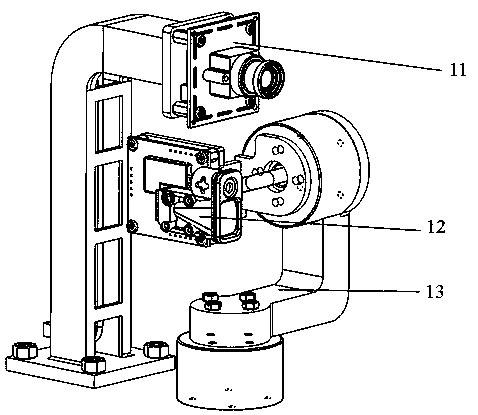 Grabbing operation system for mobile robot and control method