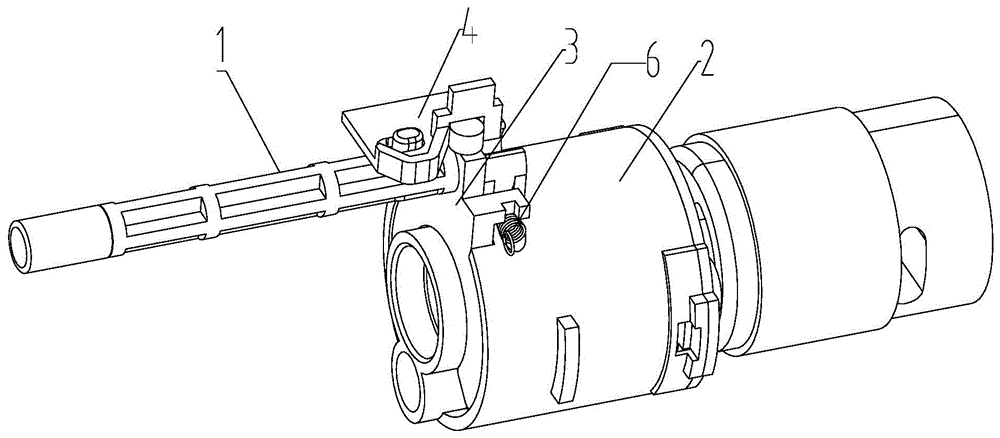 Electric tool push rod assembly