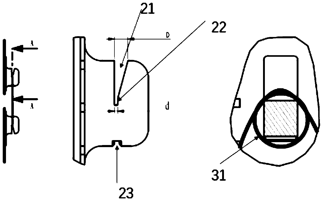 Puncture skin-free surface skin incision stapler