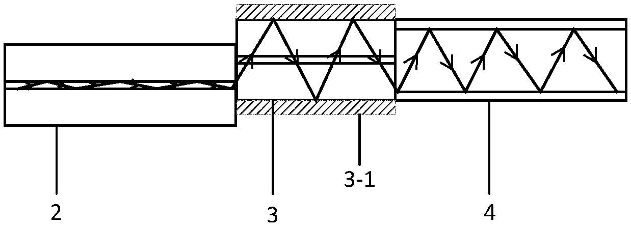 Optical fiber cladding SPR sensor, and use method and manufacture method thereof