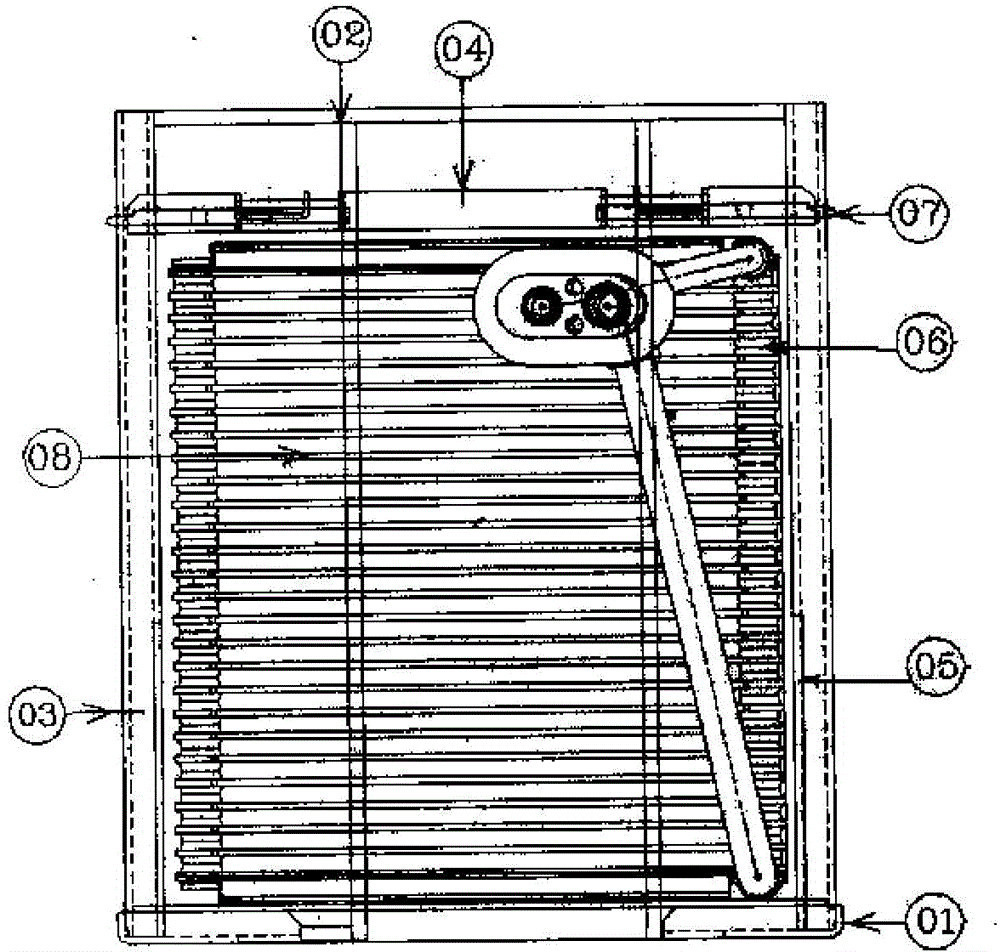 Welding jig for evaporator core