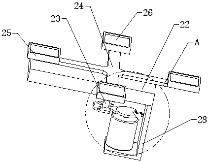 Special buckle automatic machining equipment for integrated wallboards