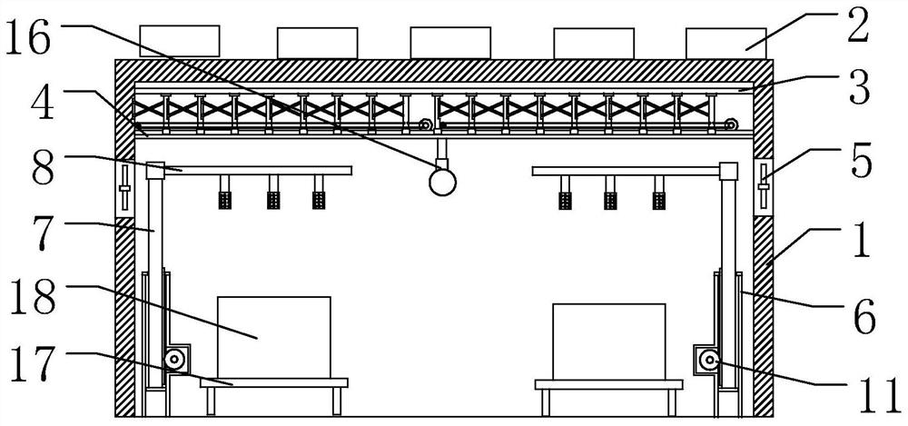 Intelligent planting factory for gastrodia elata