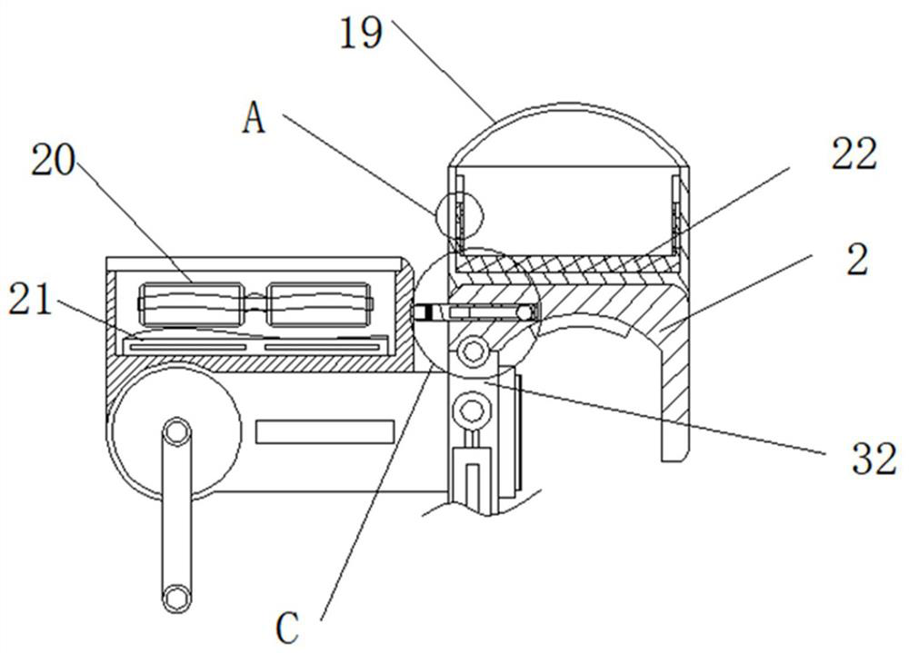 An air defense rapid evacuation device