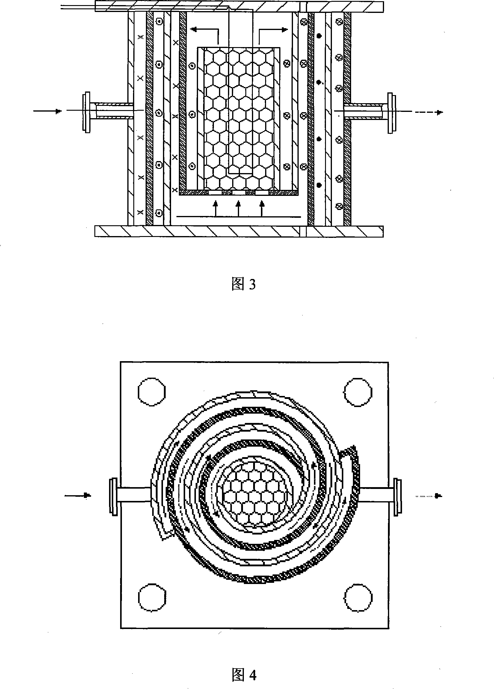 Mine ventilation mash gas burning and heat energy using device