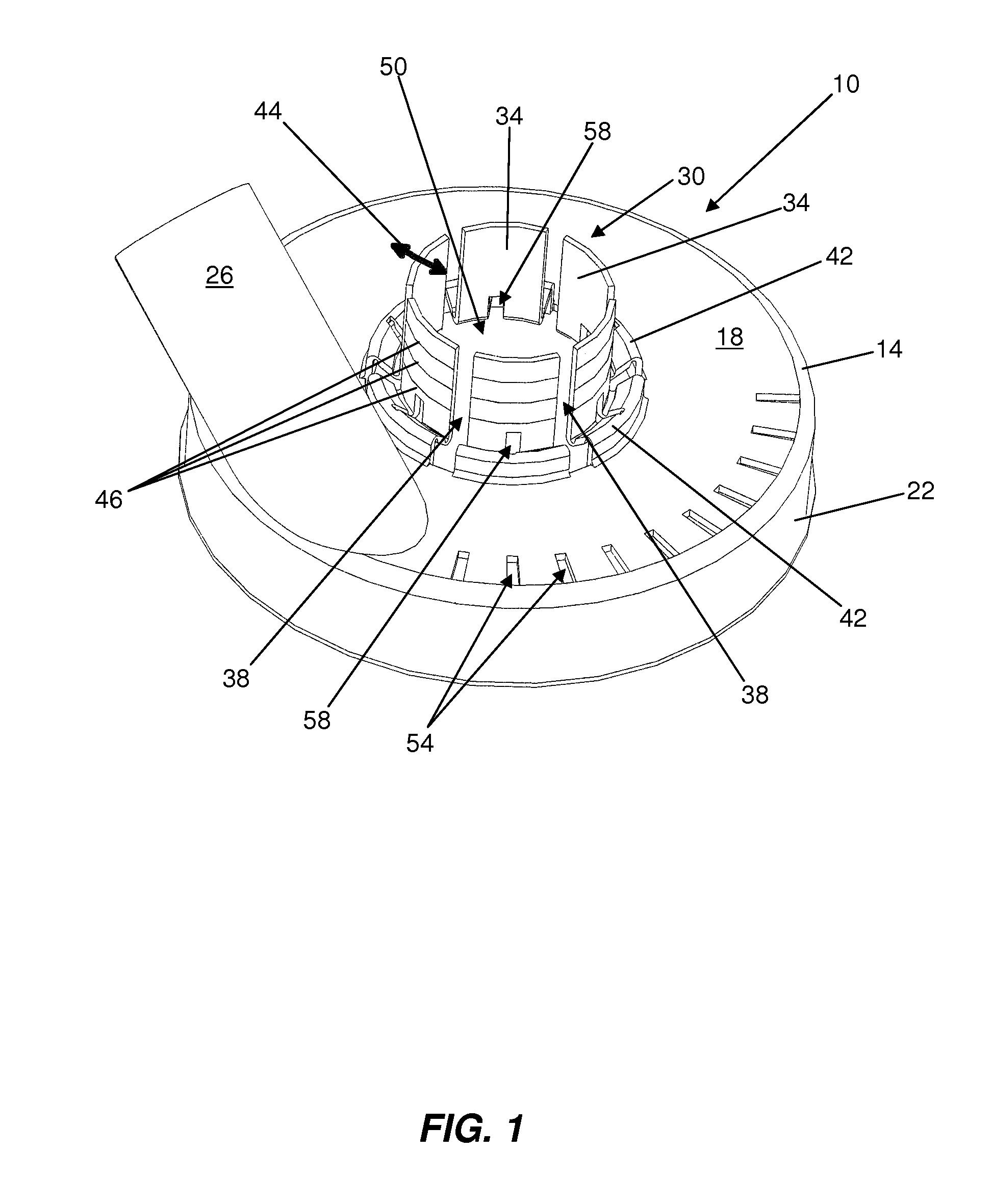 Angle grinder dust shroud with unitary adjustable mounting collar