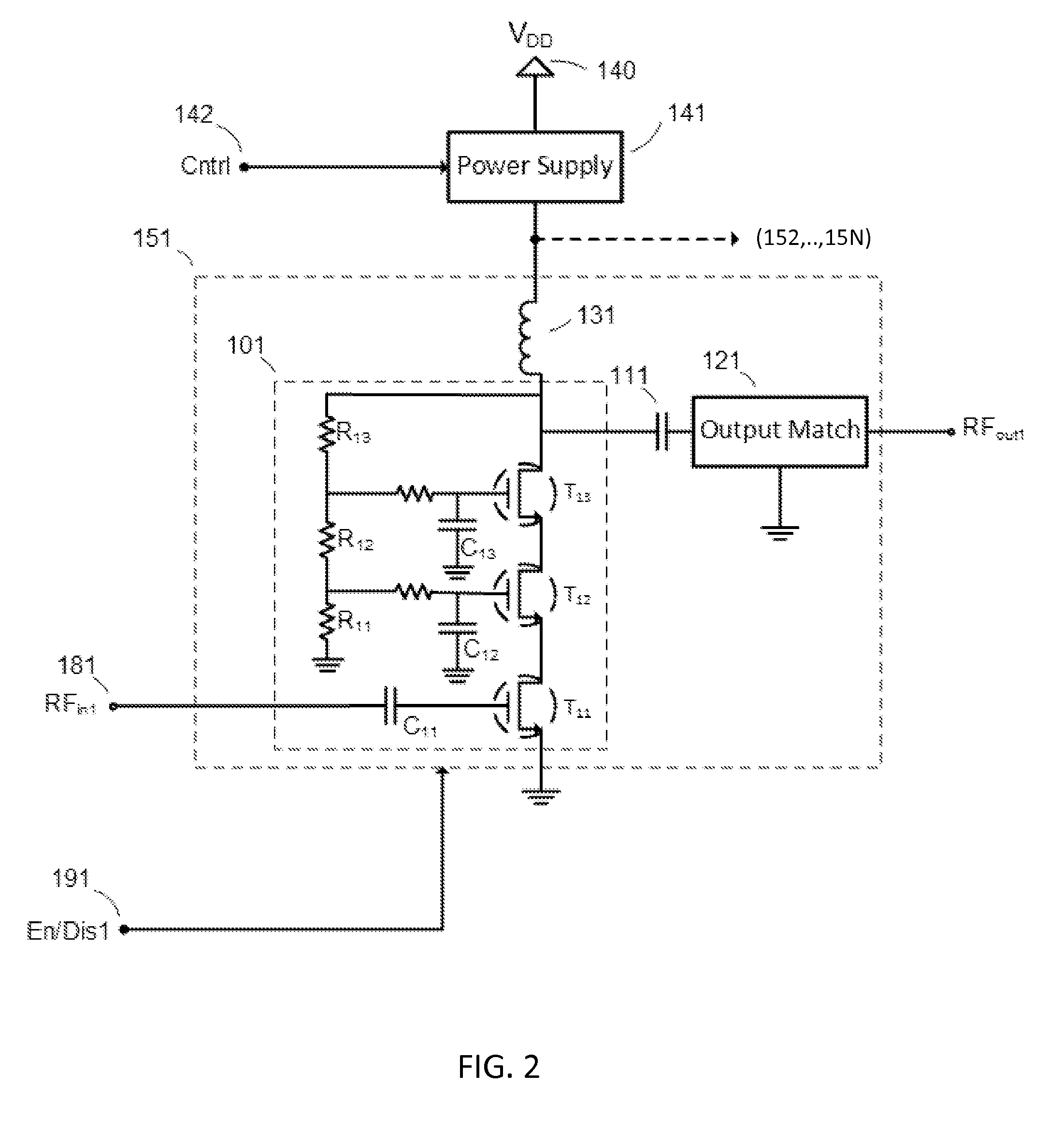 Load compensation in RF amplifiers