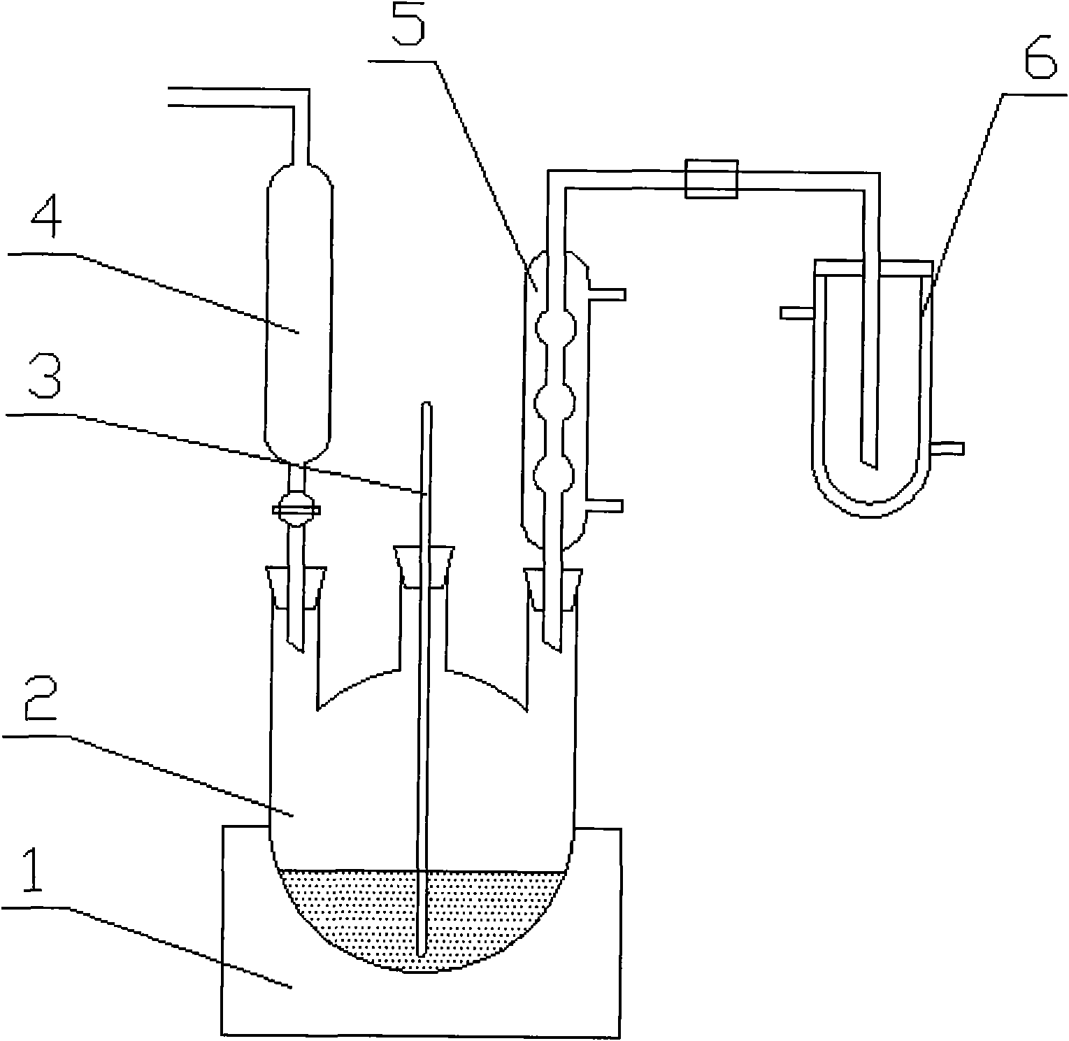 Method for preparing O-nitric acid