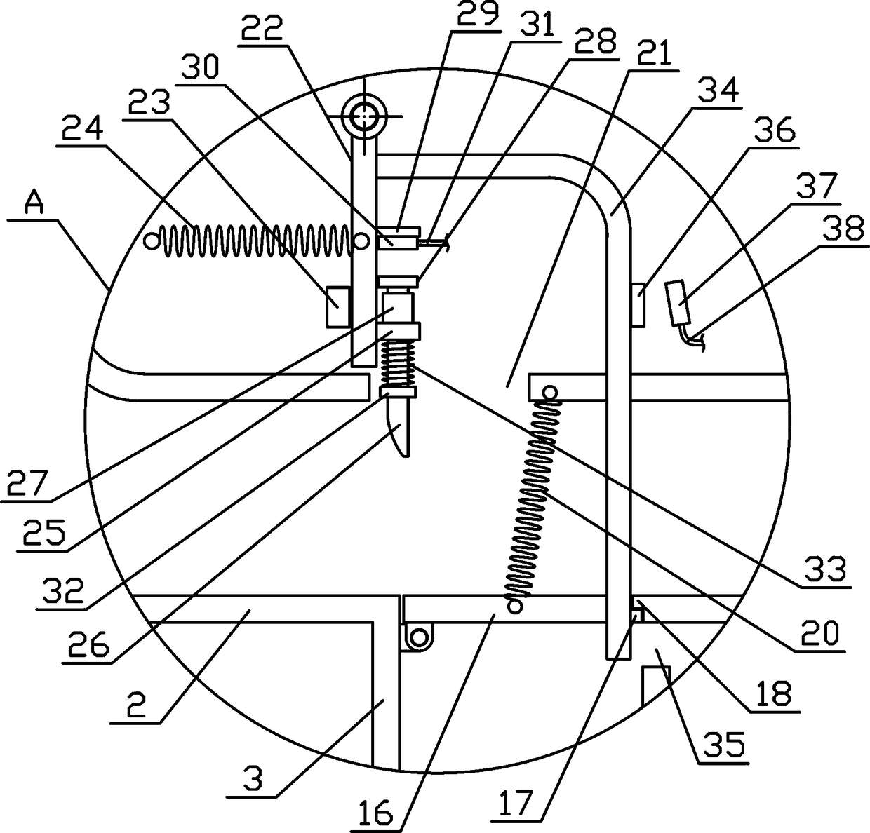 Pipe fitting blanking shunt mechanism