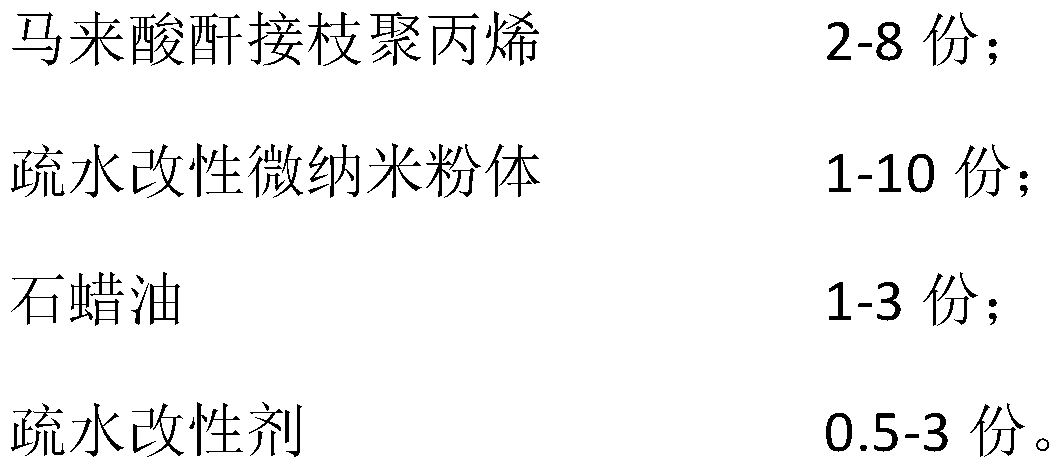 Self-cleaning polypropylene plastic barrel and preparation method thereof