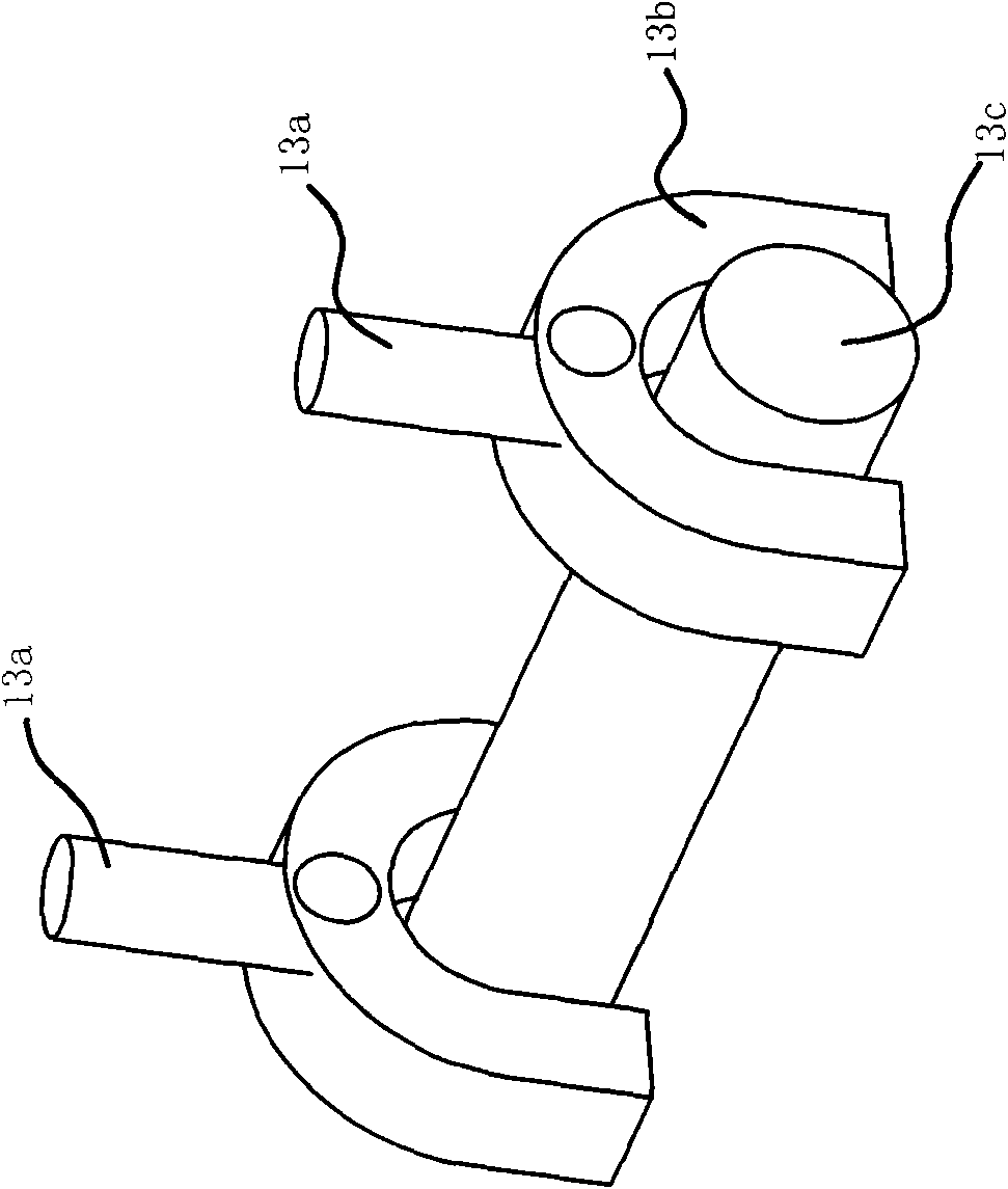 Wire rod rolled product surface processing device