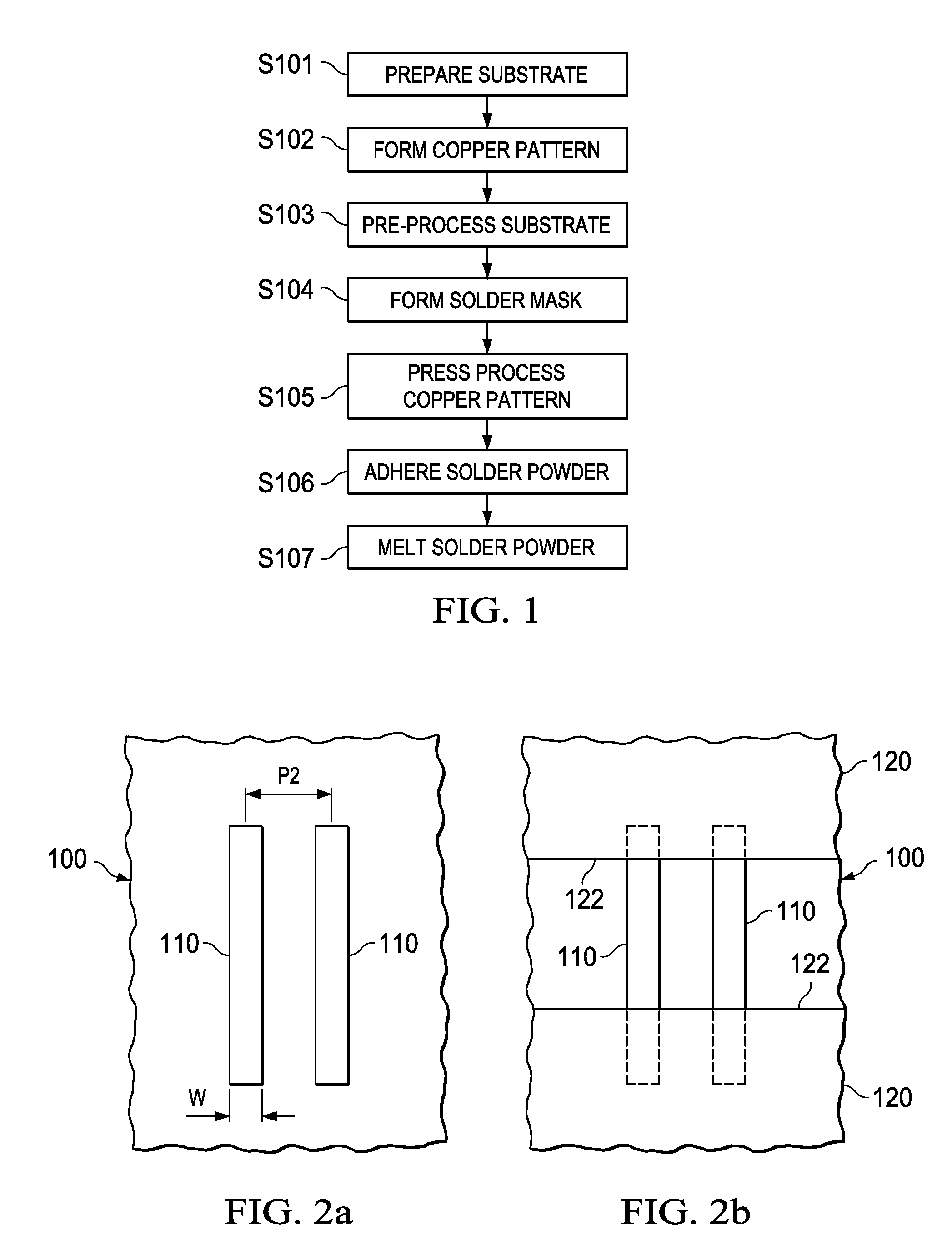 Conductive pattern formation method