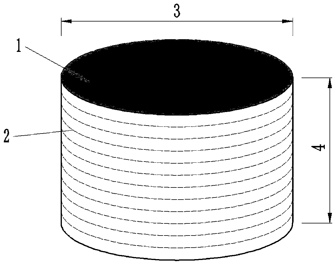 Analysis method for three-dimensional visual structure of asphalt mixture based on 3D printing