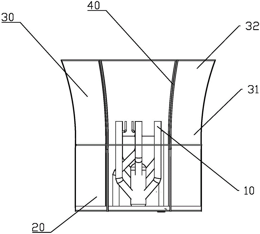 Flare tower with isolation cover