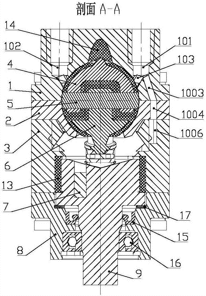 Spherical pump cooling mechanism