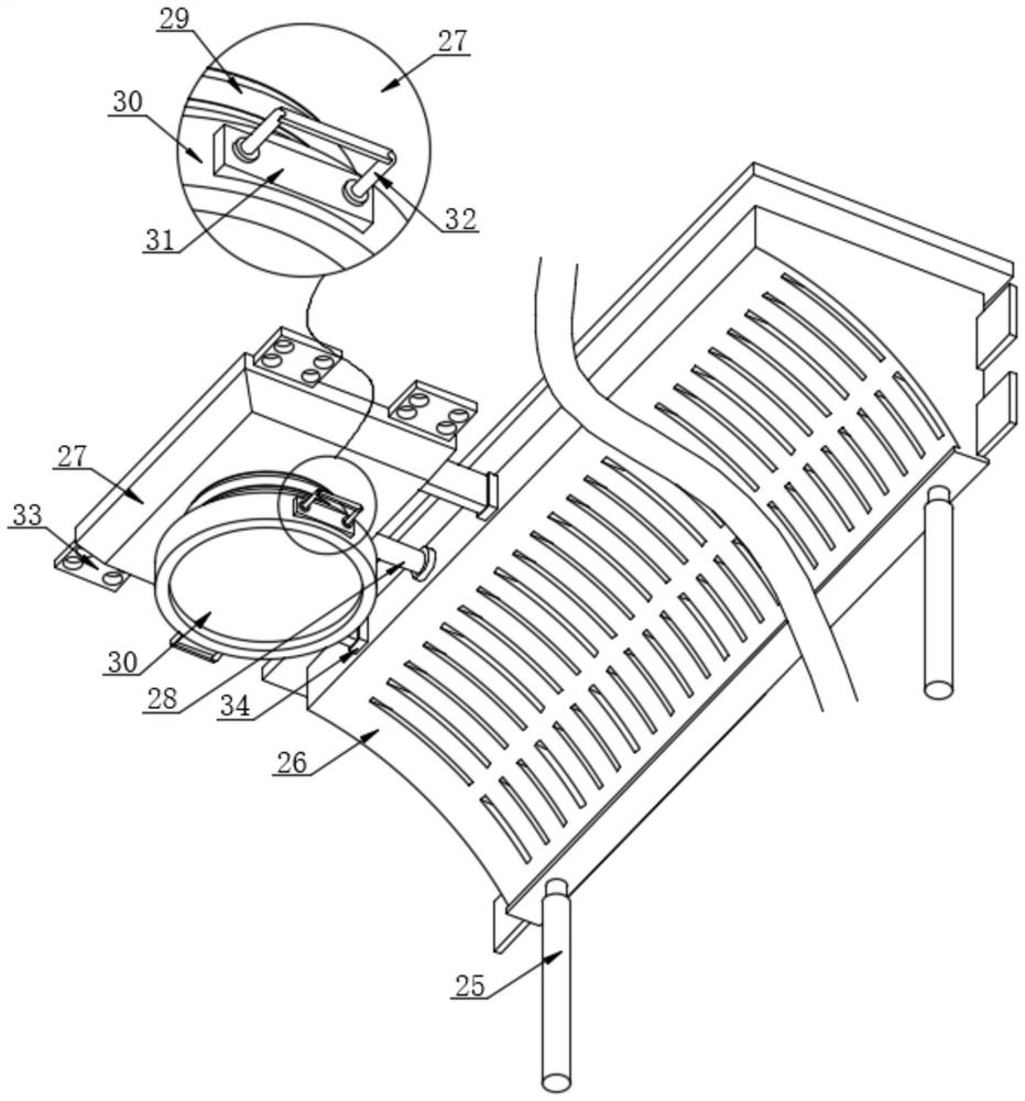 Vertical safe western kitchen combined furnace with stable exhaust effect