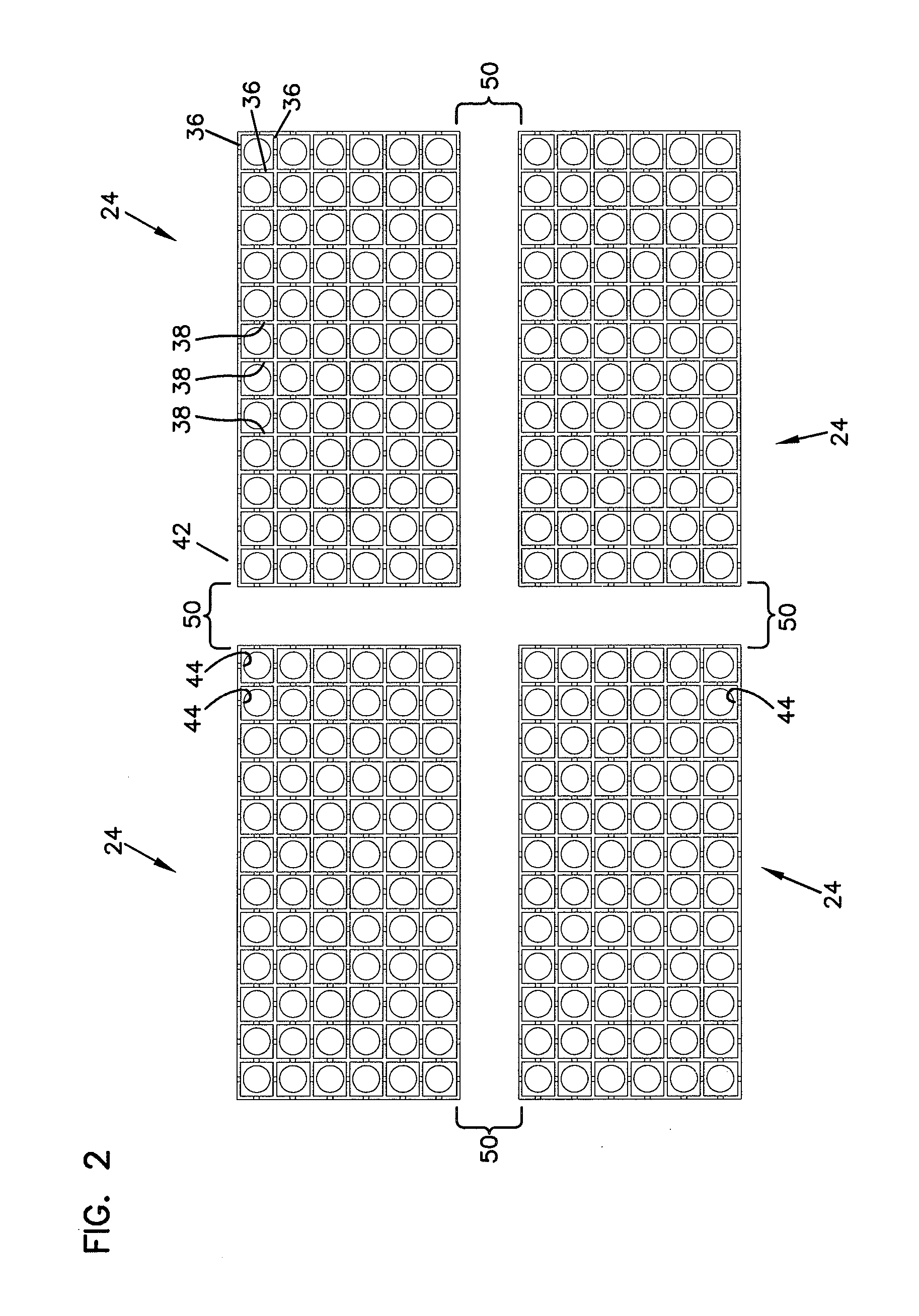 Clamp device for portable porous pavement system