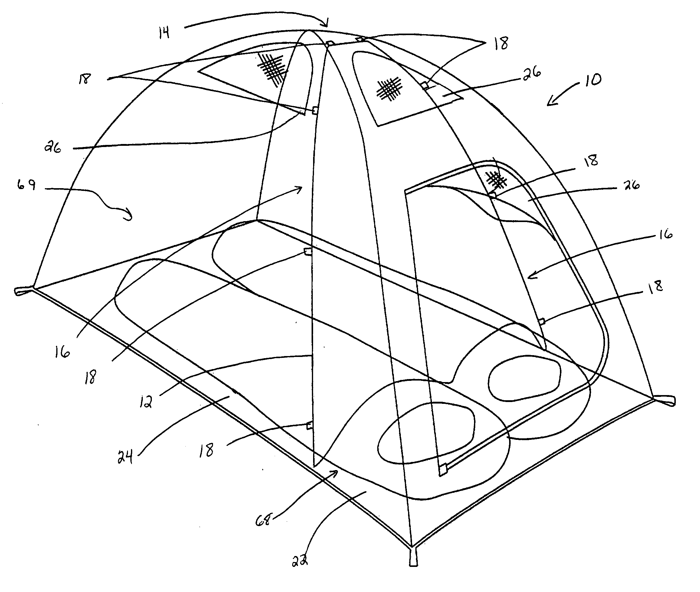 Tent and its components