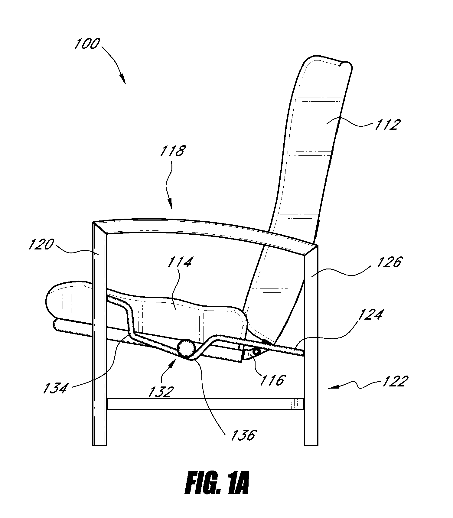 Reclinable seating apparatus and method