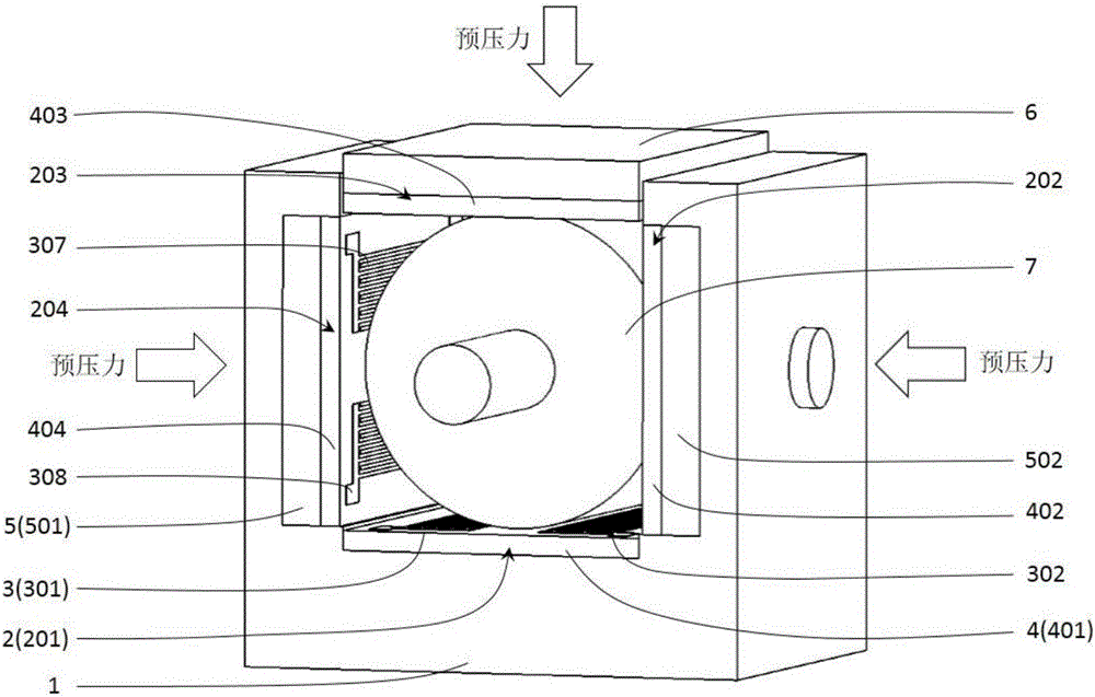 Surface acoustic wave rotary motor