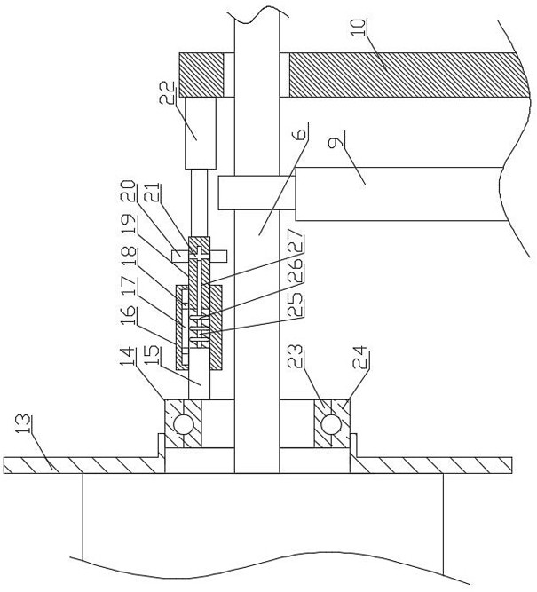 Automatic deviation rectifying system of crude foil engine