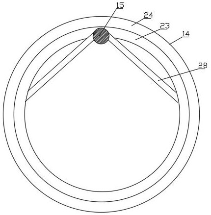 Automatic deviation rectifying system of crude foil engine