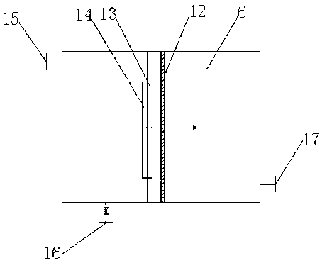 Spent lubrication oil regeneration device with ultrasonic membrane separator