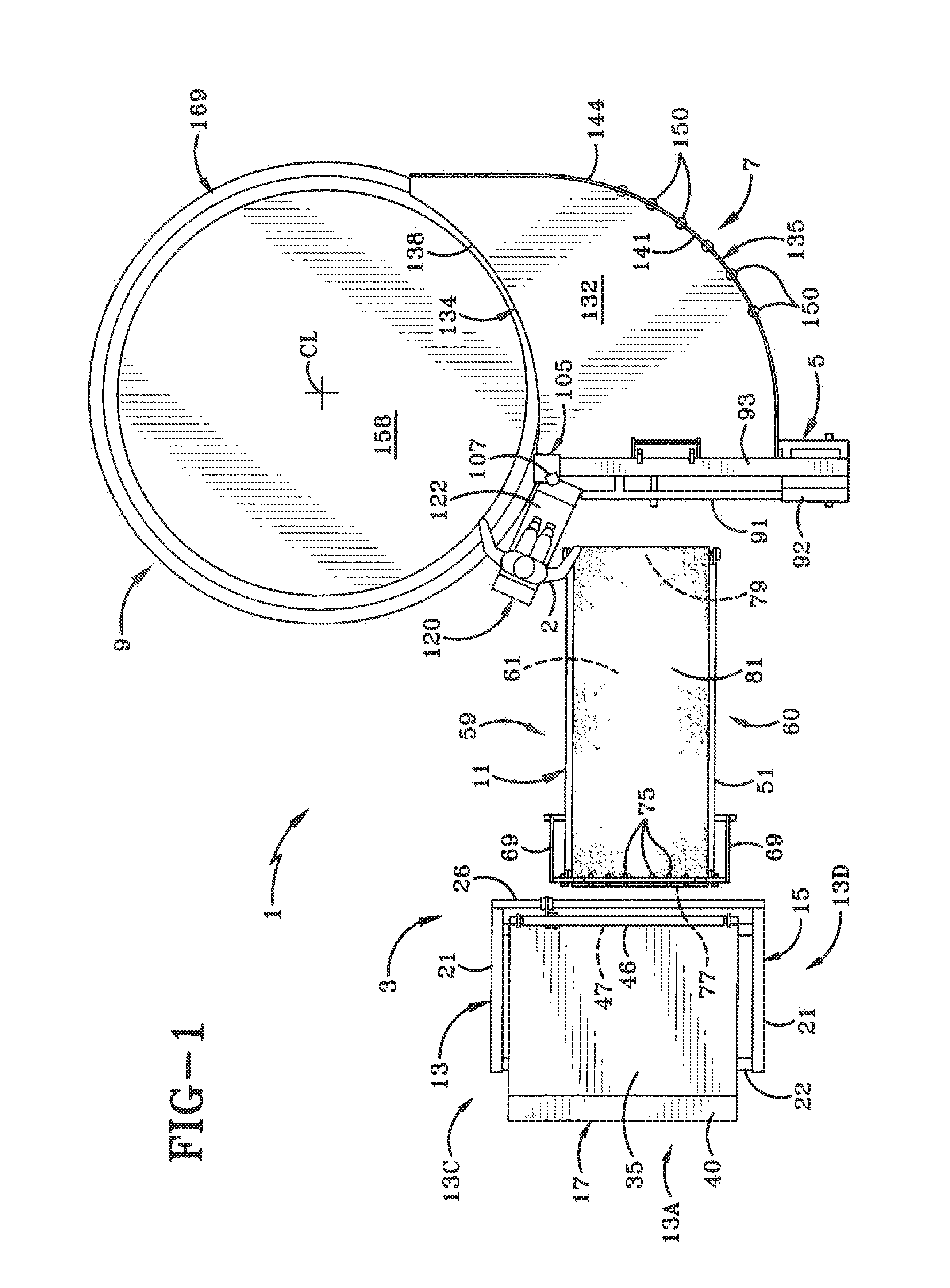 Method and apparatus for welding a curved seam