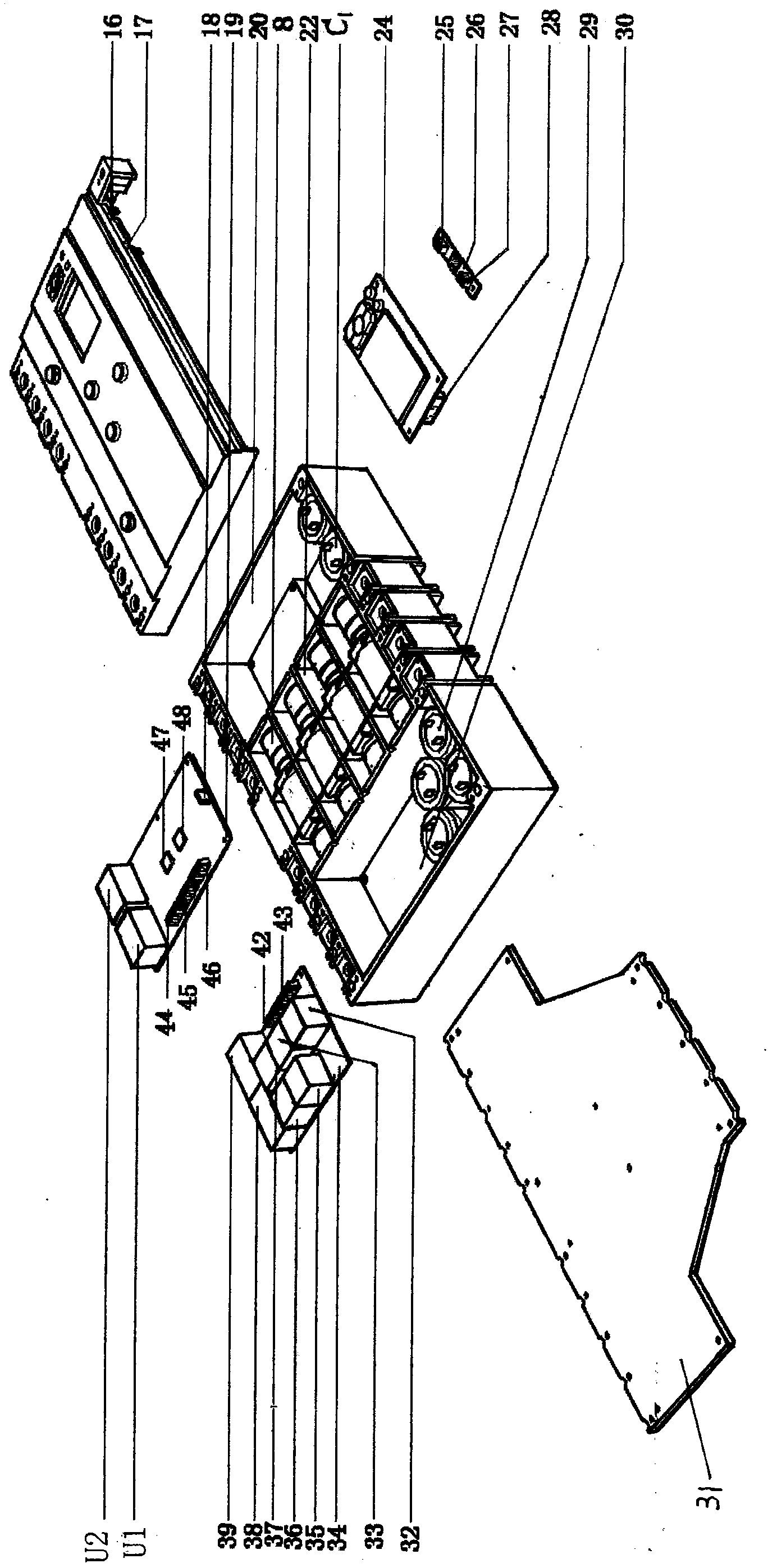 Low-voltage intelligent double-power-source change-over switch