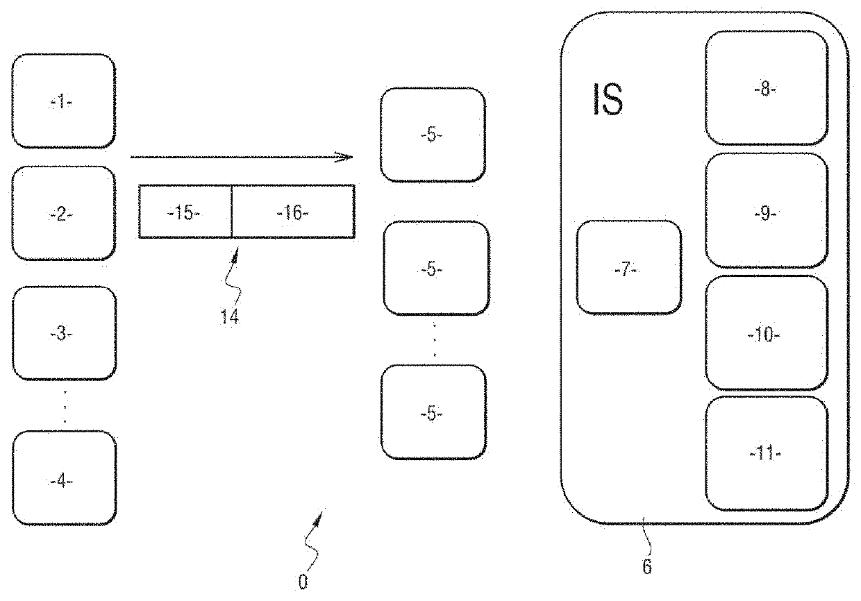 Monitoring method for monitoring a set of meters