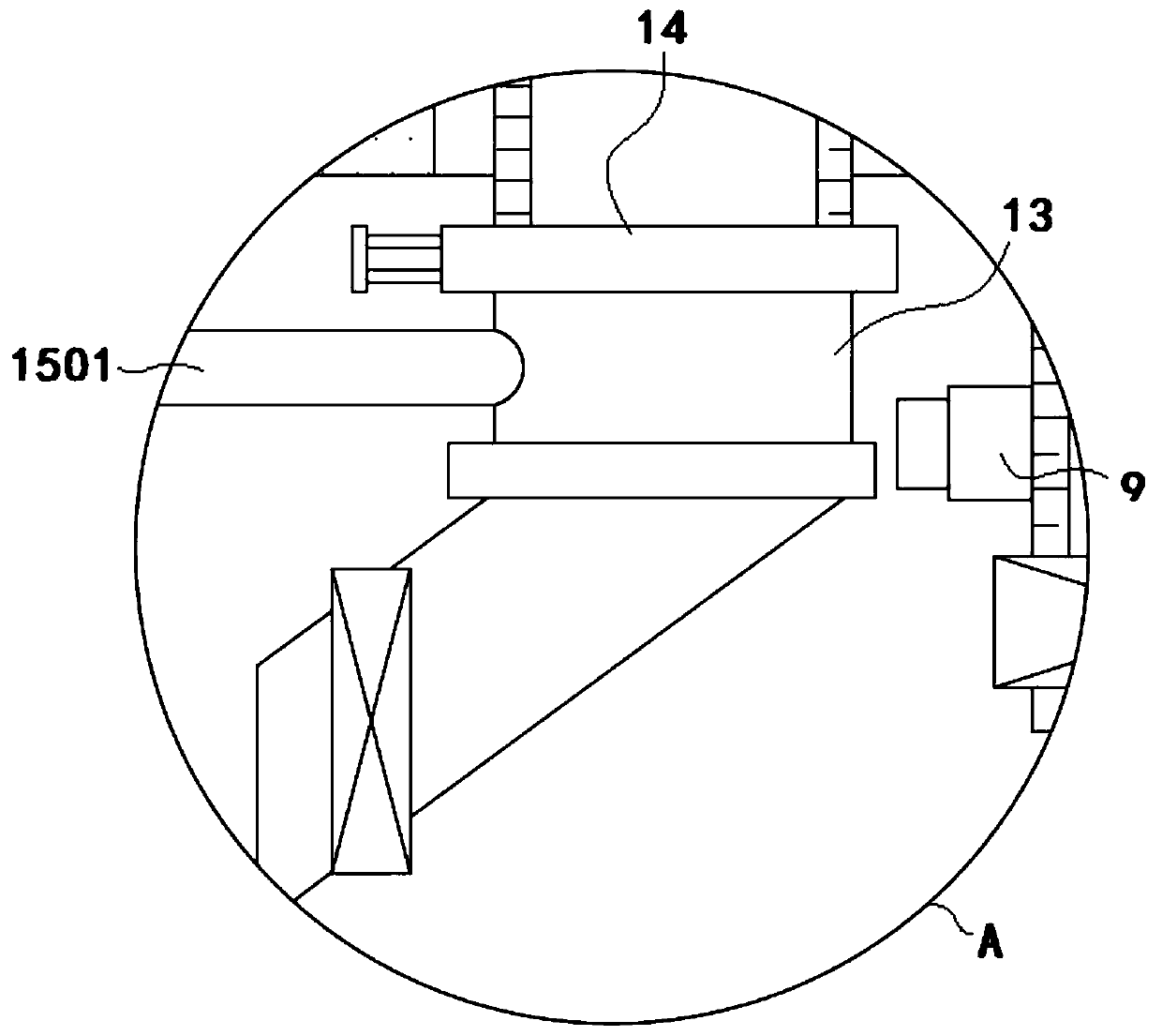 High-turbidity surface water treatment device