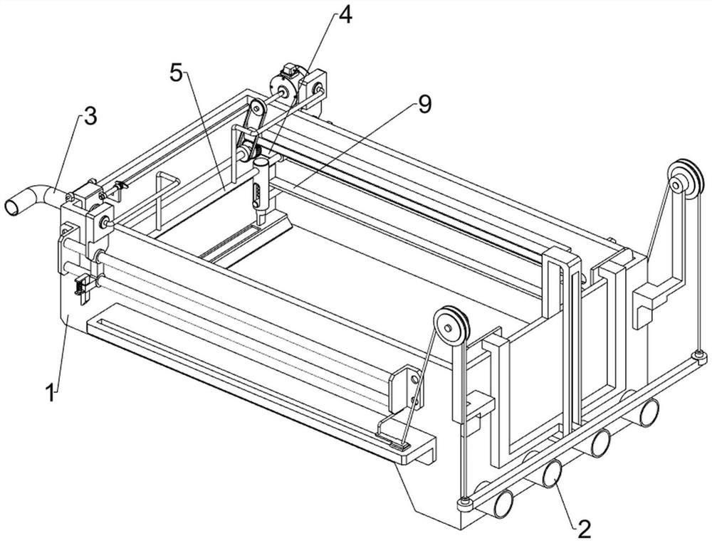 A suction mud scraper for environmental engineering