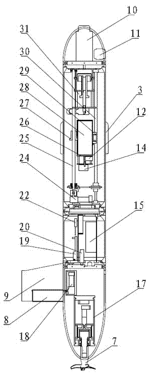 Mixed type underwater navigation detector