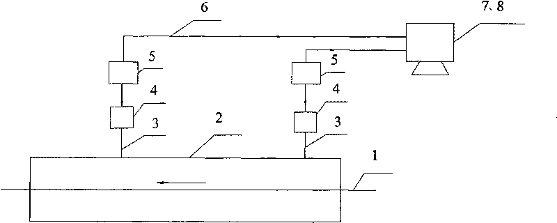 High pressure heater internal leakage fault diagnosis device based on acoustic emission detection