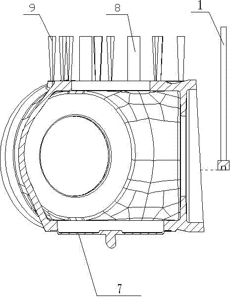 Wheel hub of wind turbine generator system (WTGS)