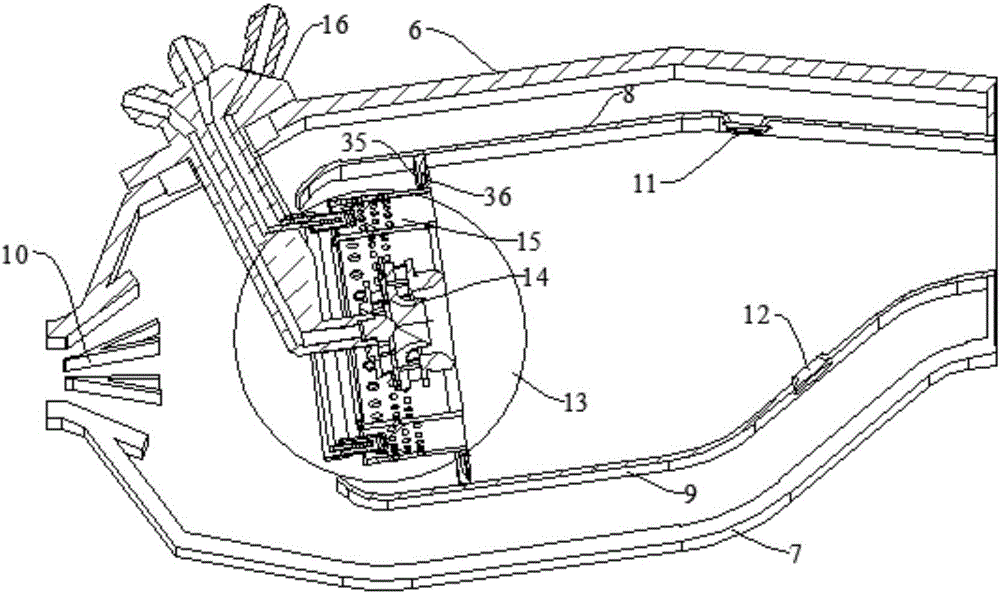 Low-pollution combustor with main combustion grade adopting effervescent atomizer