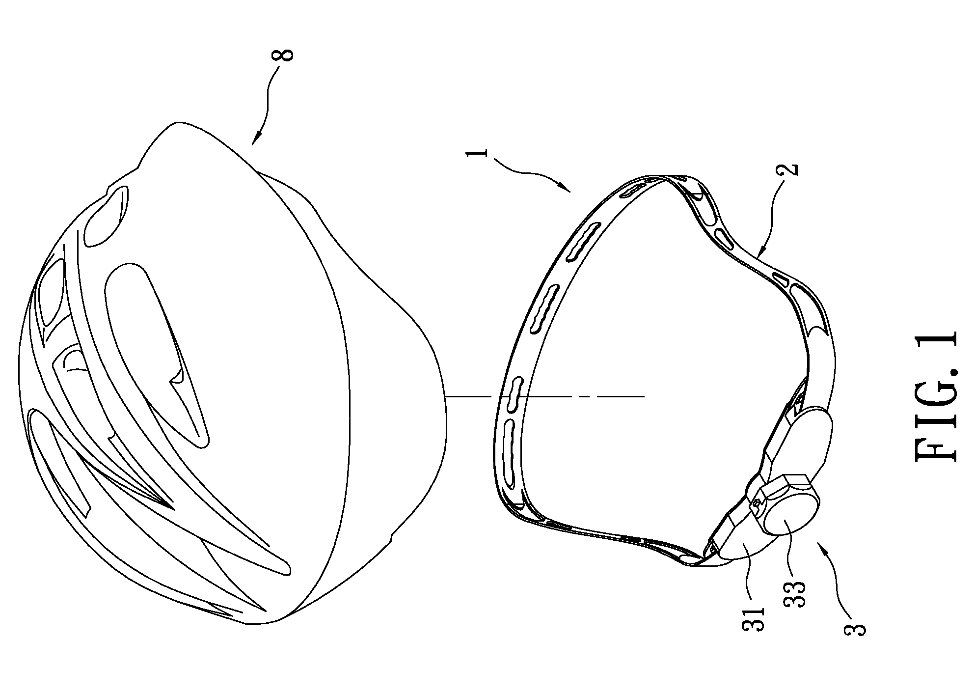 Hat band structure