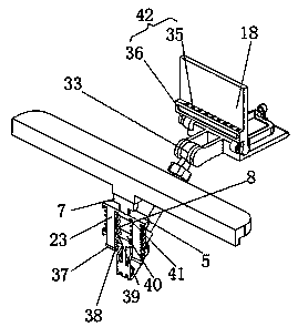 Computer console frame for indoor design and decoration grinding machine