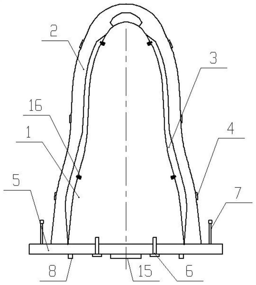 Fabric profiling mold