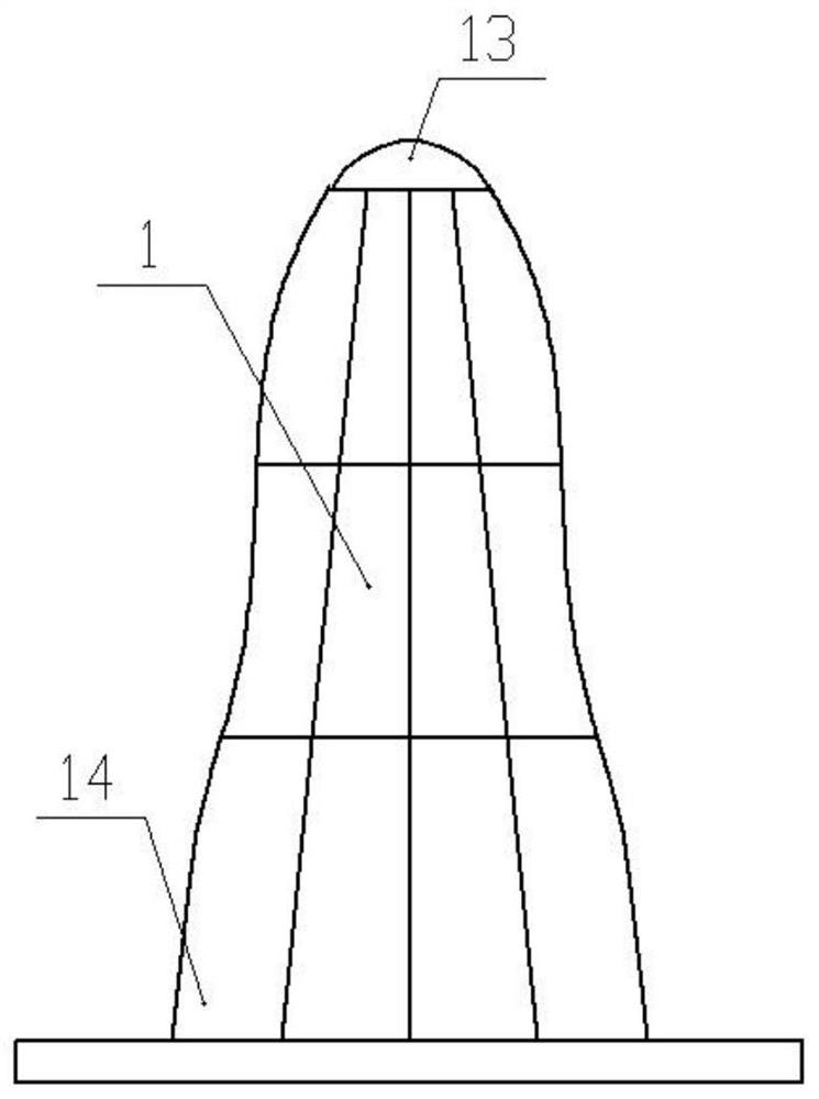 Fabric profiling mold