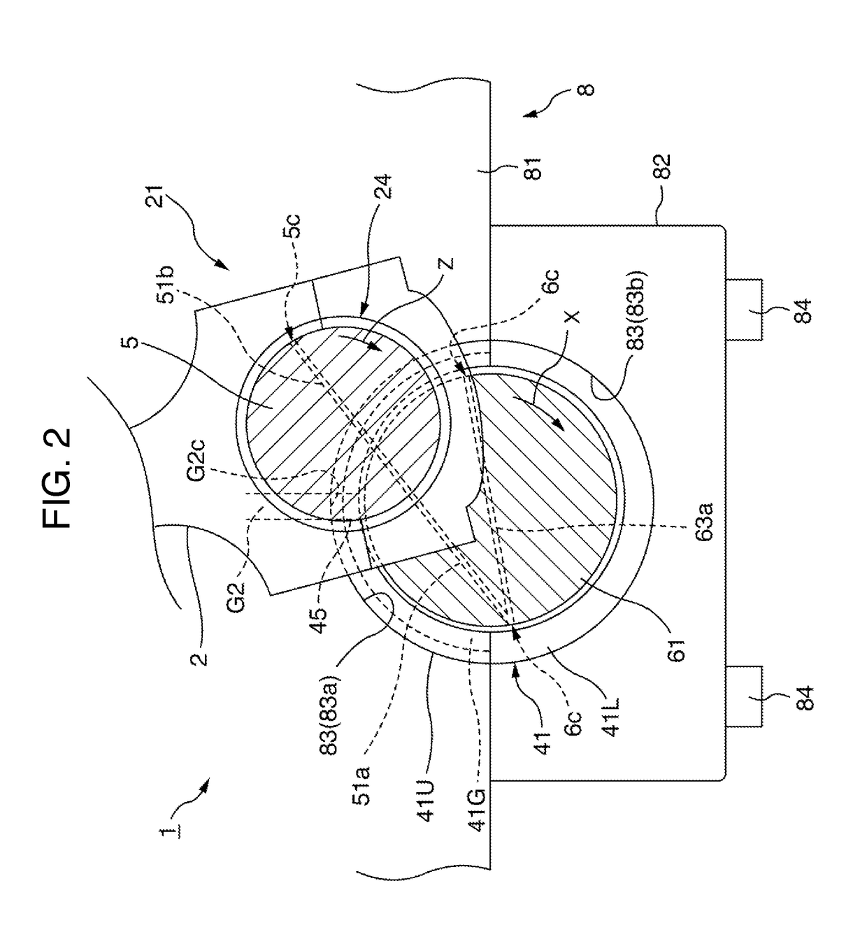 Bearing device for crankshaft of internal combustion engine