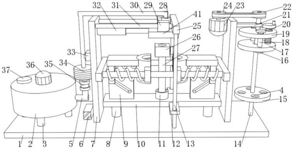 Blood detection and inspection centrifugal pretreatment device