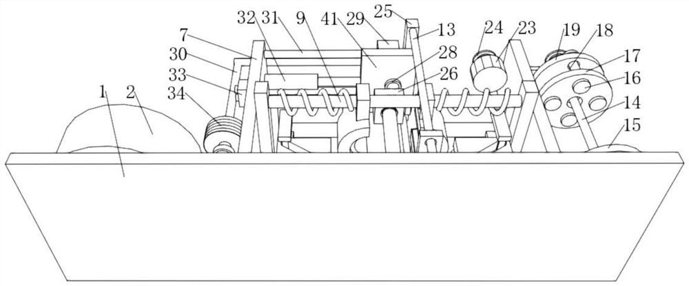 Blood detection and inspection centrifugal pretreatment device