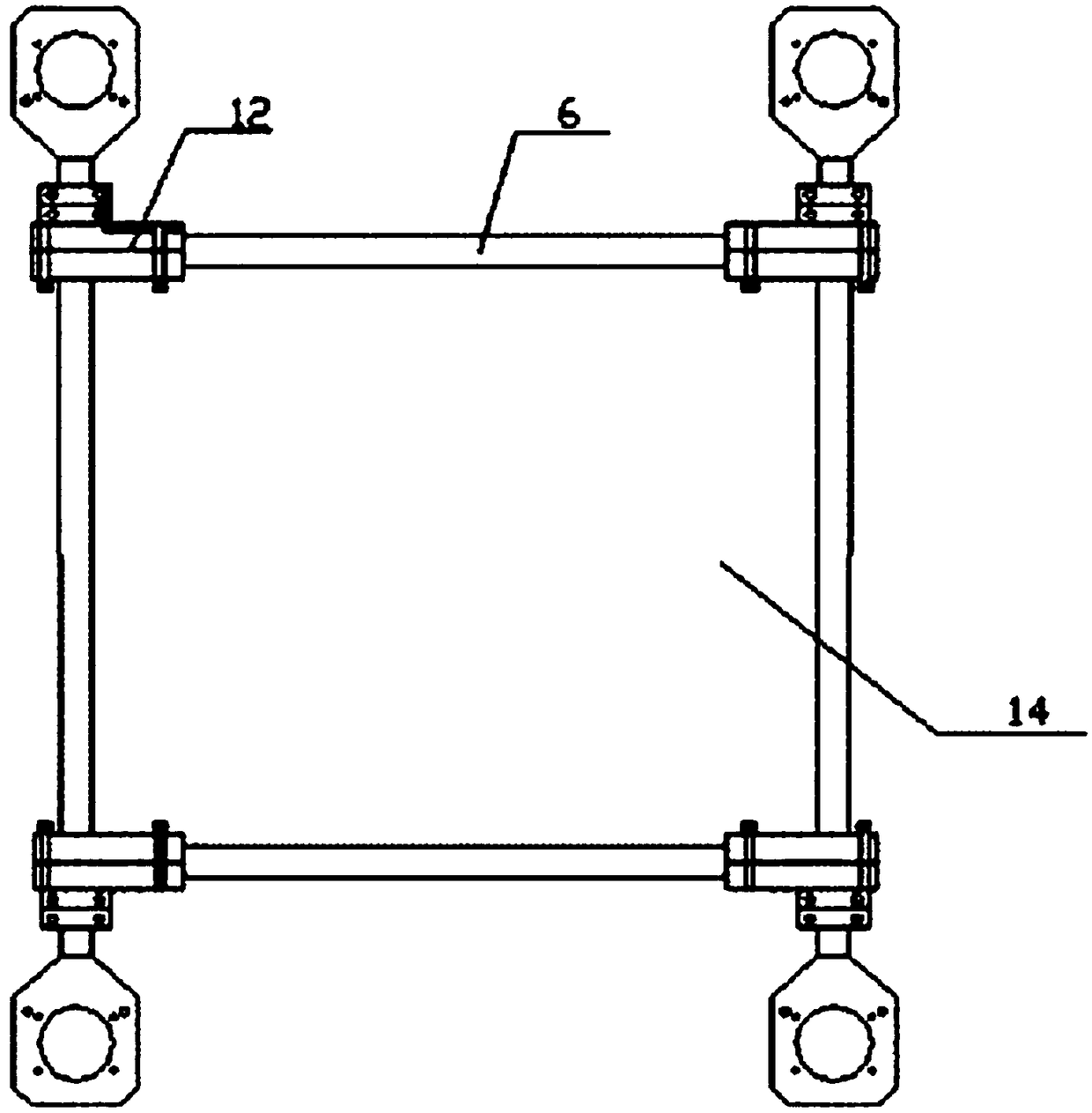 Motor fixing device for unmanned aerial vehicle