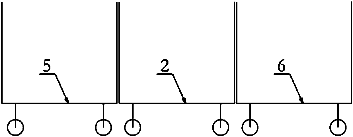 Method for quick online replacement of trolley for sintering machine