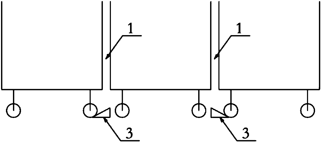 Method for quick online replacement of trolley for sintering machine