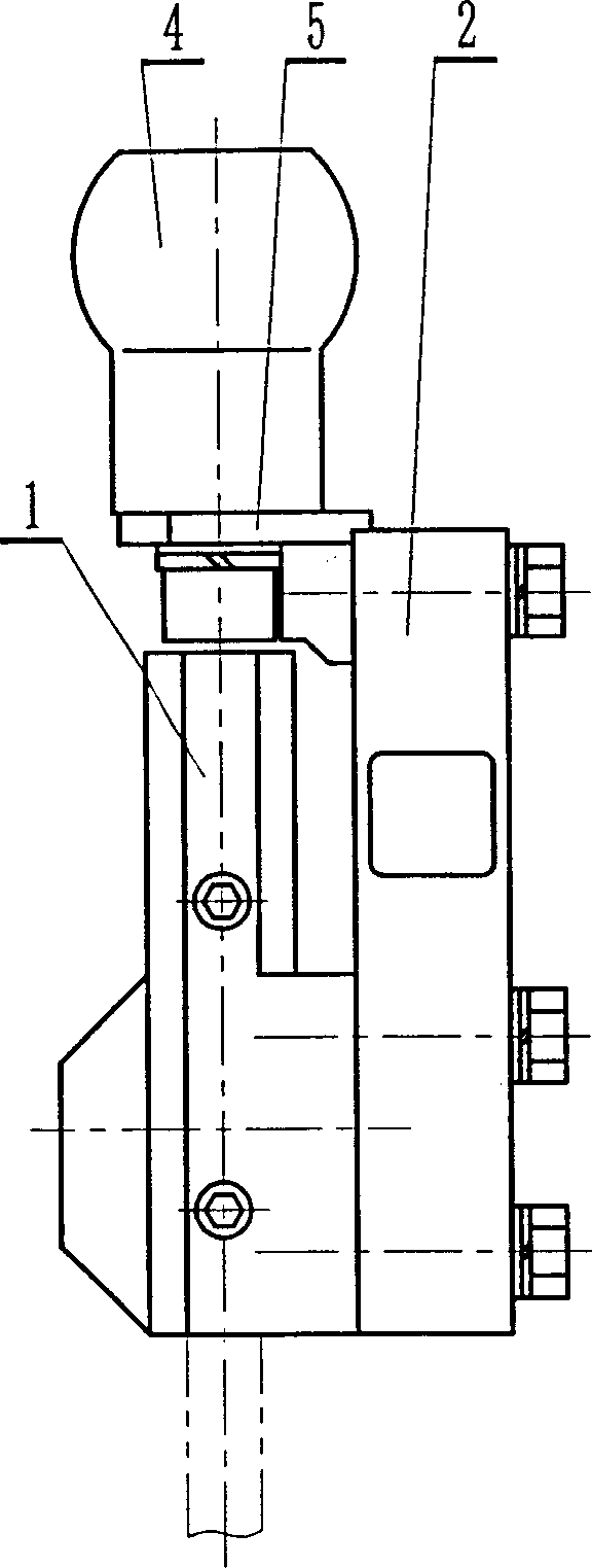 Detection apparatus for operation force on operation rod and corresponding displacement