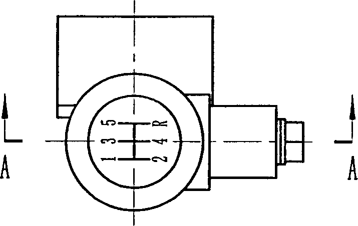 Detection apparatus for operation force on operation rod and corresponding displacement