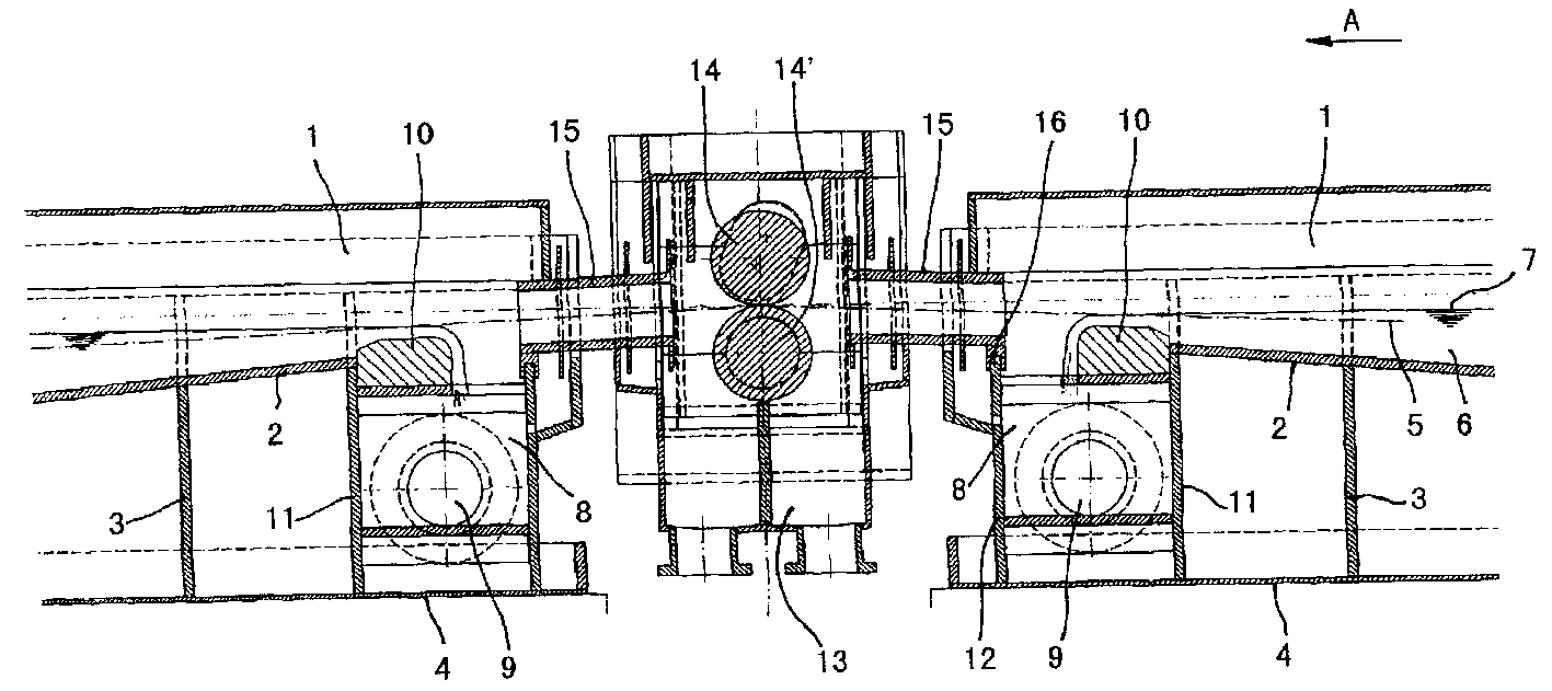 Continuous processing system for steel strip