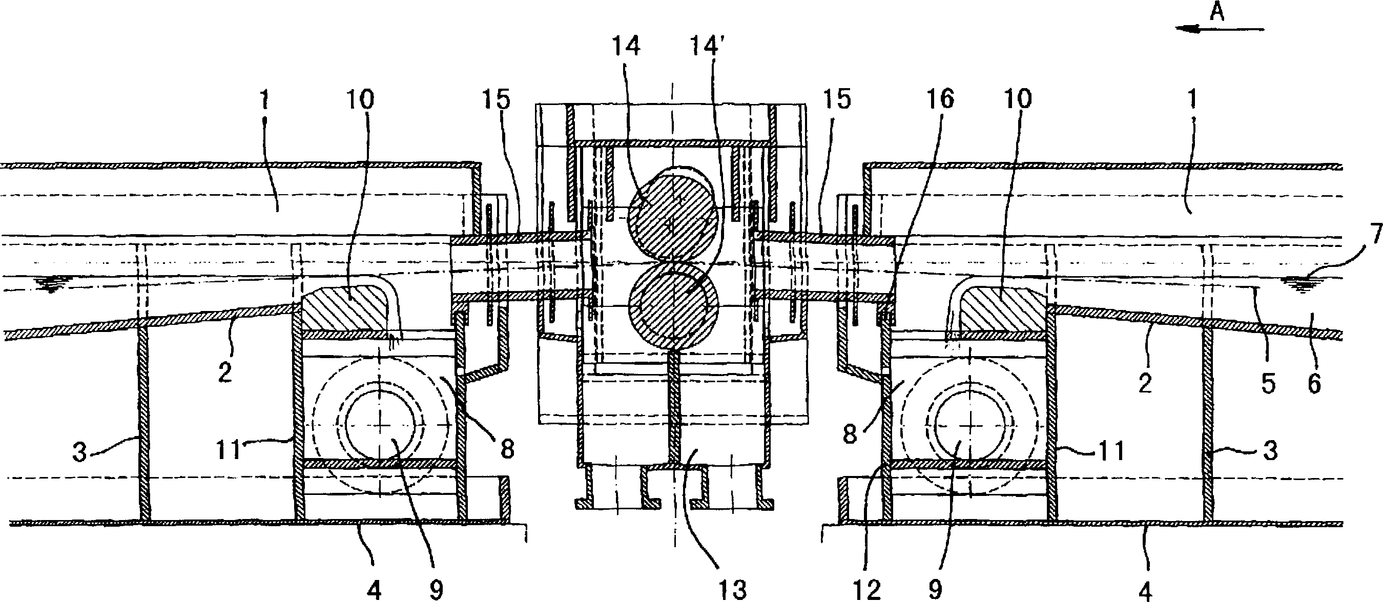 Continuous processing system for steel strip